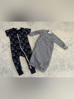 Parade organics onesie and gown